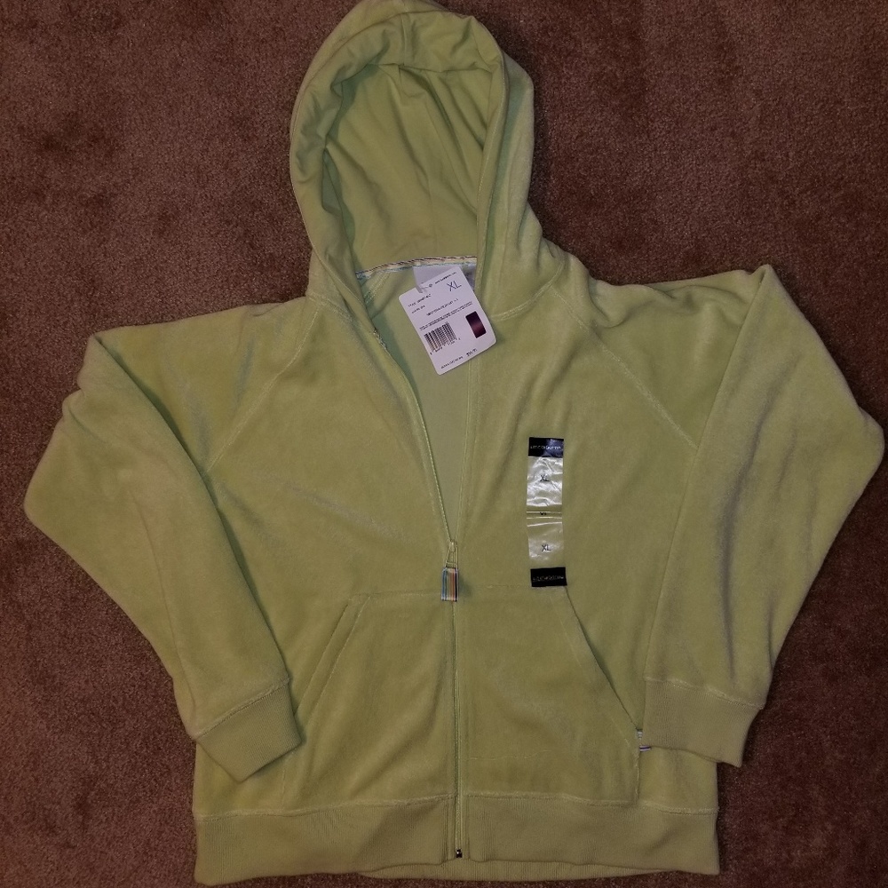 Brand new with tags Liz Claiborne velour jacket